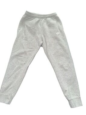Nike Youth Light Gray Fleece Joggers